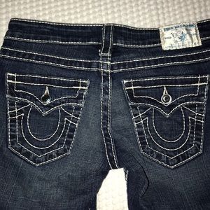 True Religion Disco Lily Crop Jeans